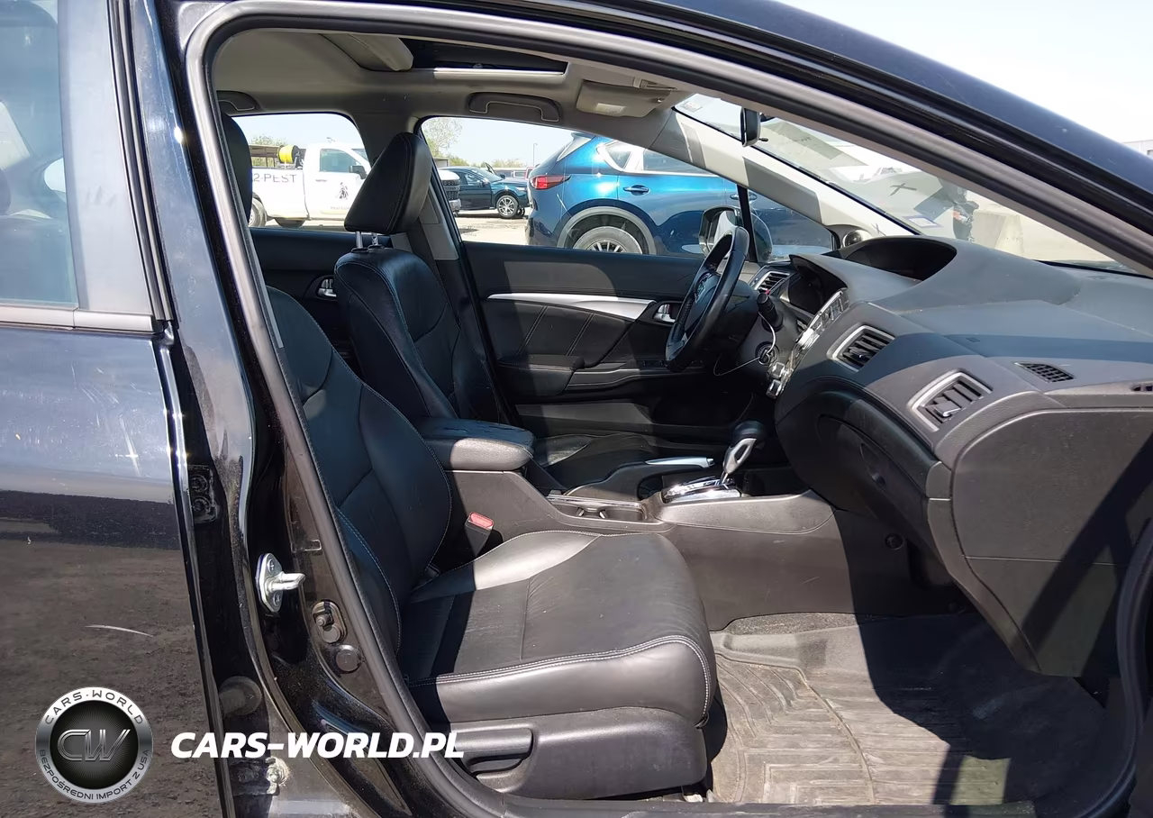 2013 Honda Civic Ex-L VIN:2HGFB2F9XDH550752 - 5