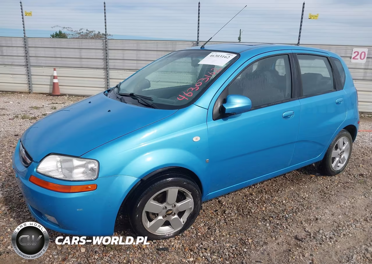 2007 Chevrolet Aveo Ls VIN:KL1TD66647B768425 - 2