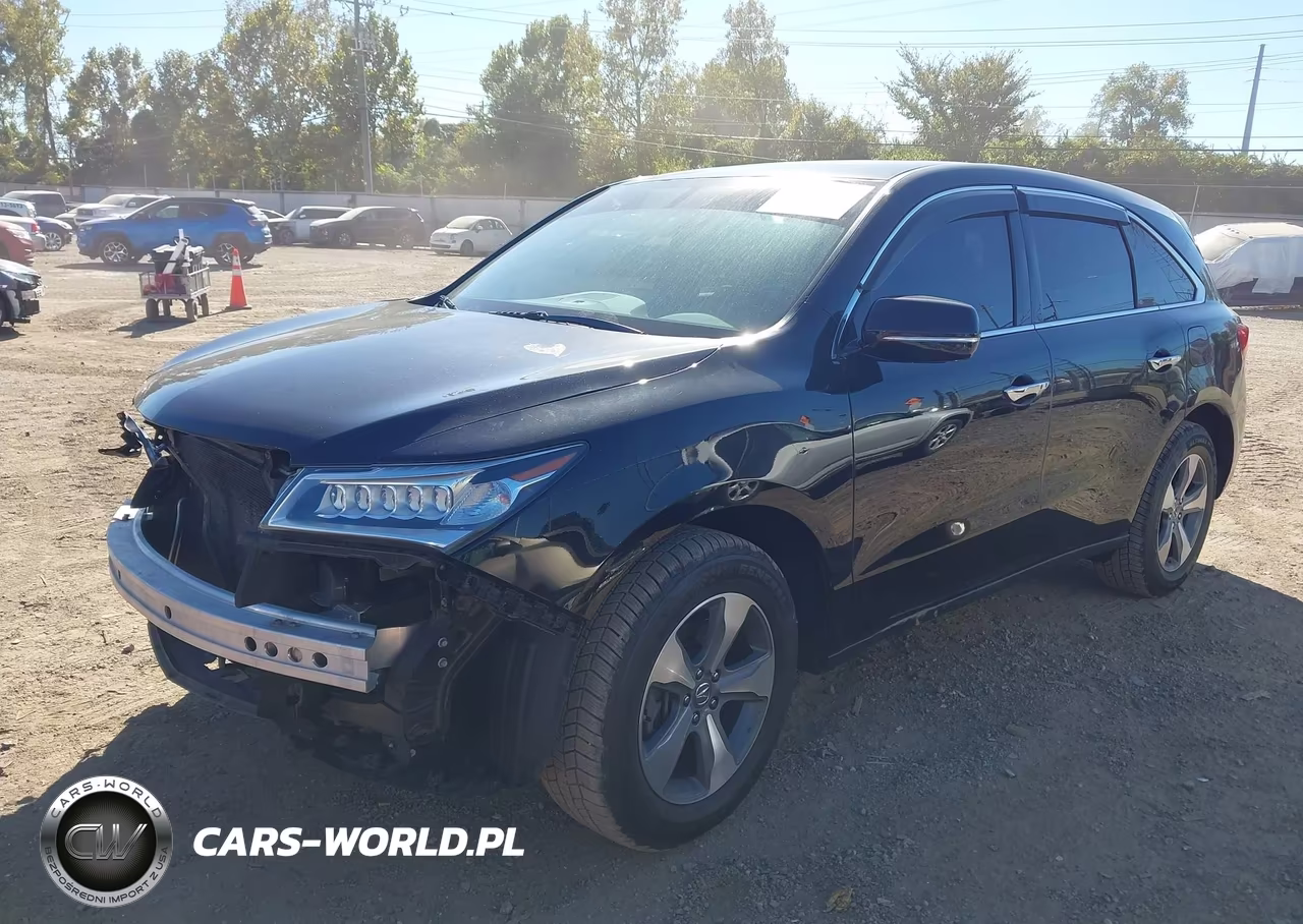 2014 Acura Mdx VIN:5FRYD4H24EB031473 - 2