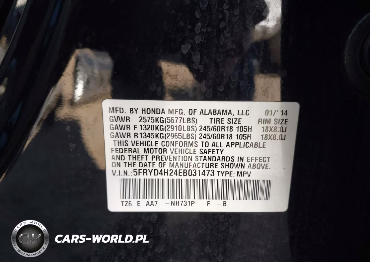 2014 Acura Mdx VIN:5FRYD4H24EB031473 - 9