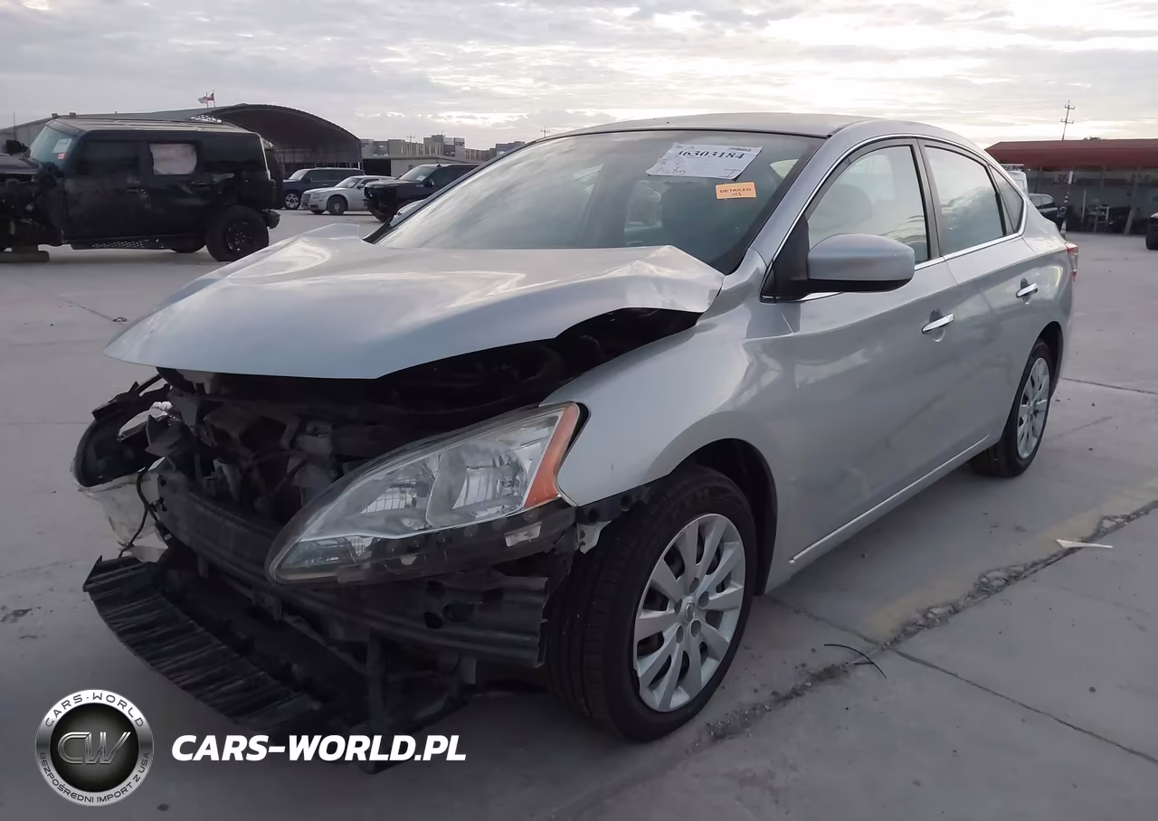 2014 Nissan Sentra Sv VIN:3N1AB7APXEY212617 - 2