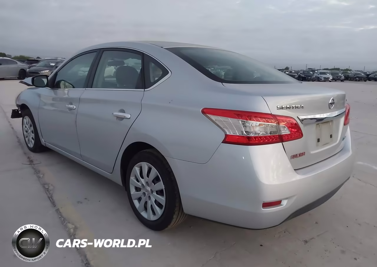 2014 Nissan Sentra Sv VIN:3N1AB7APXEY212617 - 3