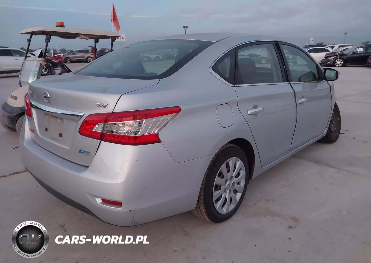 2014 Nissan Sentra Sv VIN:3N1AB7APXEY212617 - 4