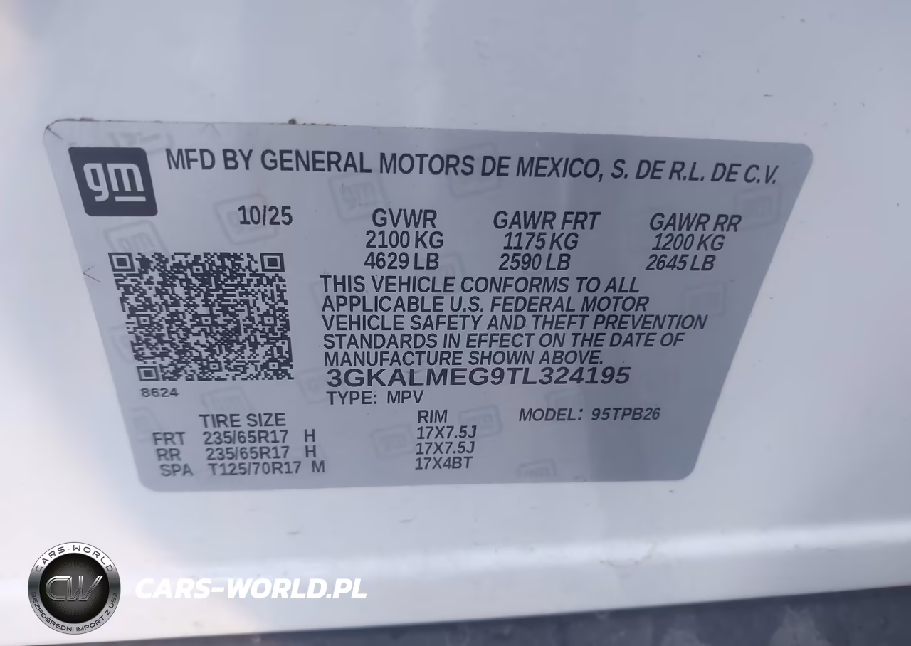 2026 GMC Terrain Fwd Elevation VIN:3GKALMEG9TL324195 - 9