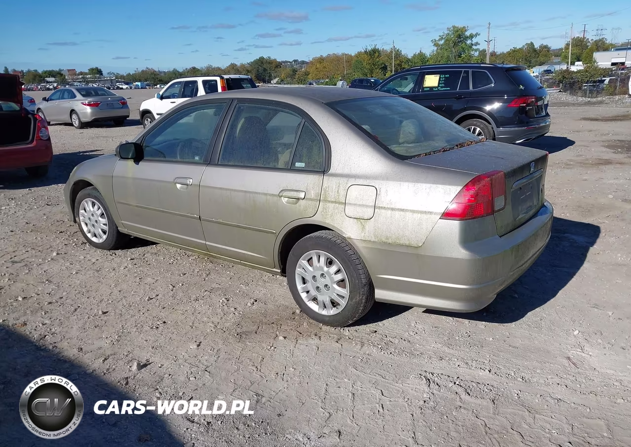 2005 Honda Civic Lx VIN:2HGES16525H521640 - 3