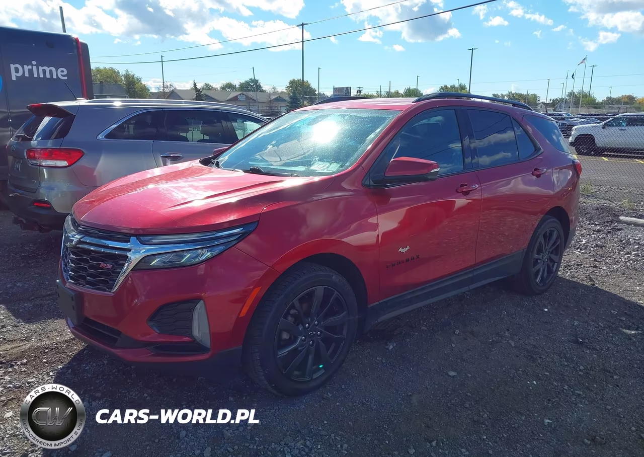 2022 Chevrolet Equinox Fwd Rs VIN:3GNAXMEV7NS107372 - 2
