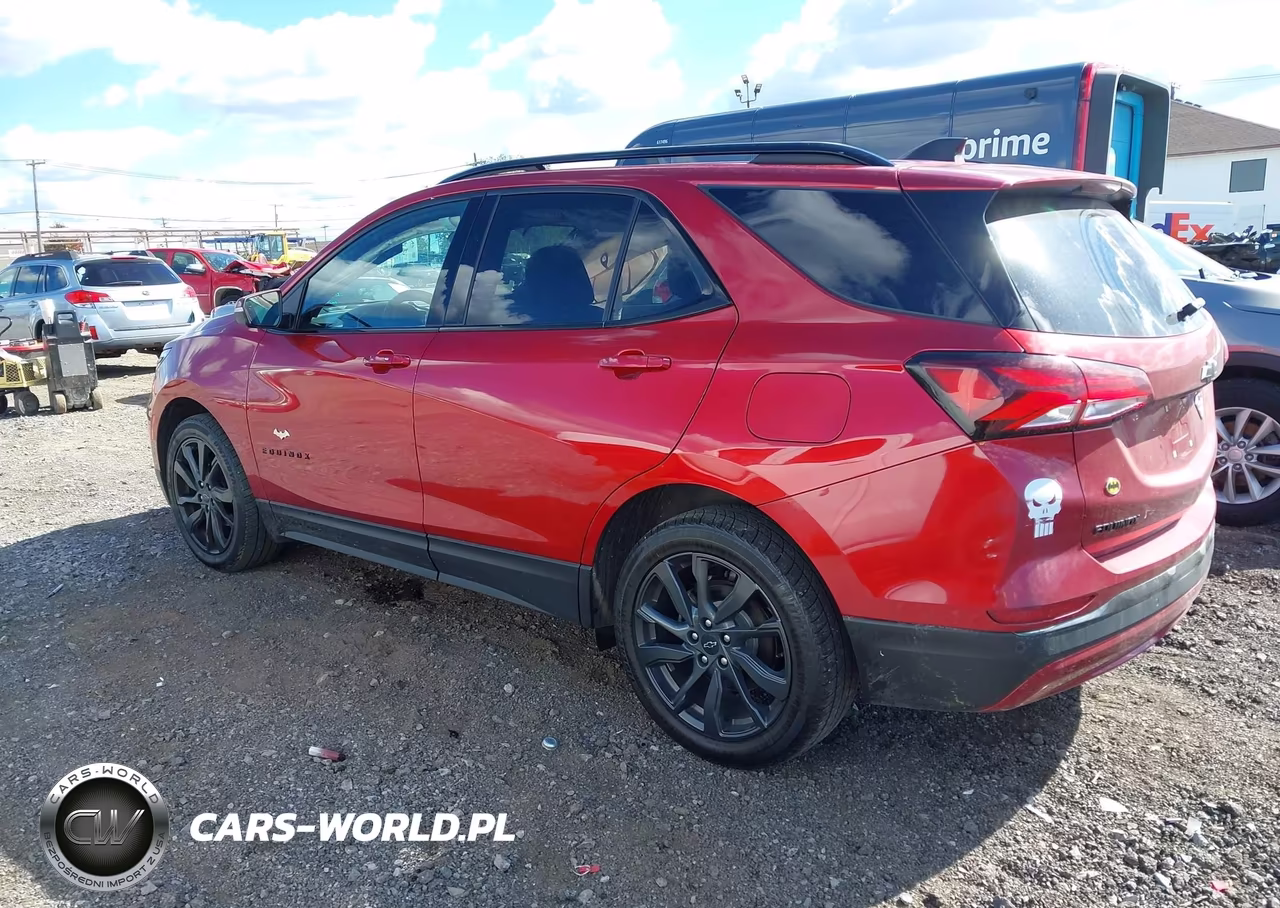 2022 Chevrolet Equinox Fwd Rs VIN:3GNAXMEV7NS107372 - 3