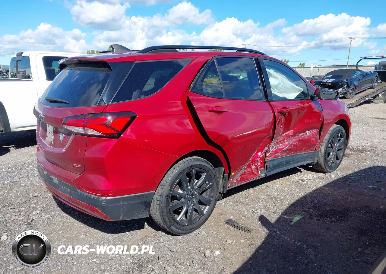 2022 Chevrolet Equinox Fwd Rs VIN:3GNAXMEV7NS107372 - 4