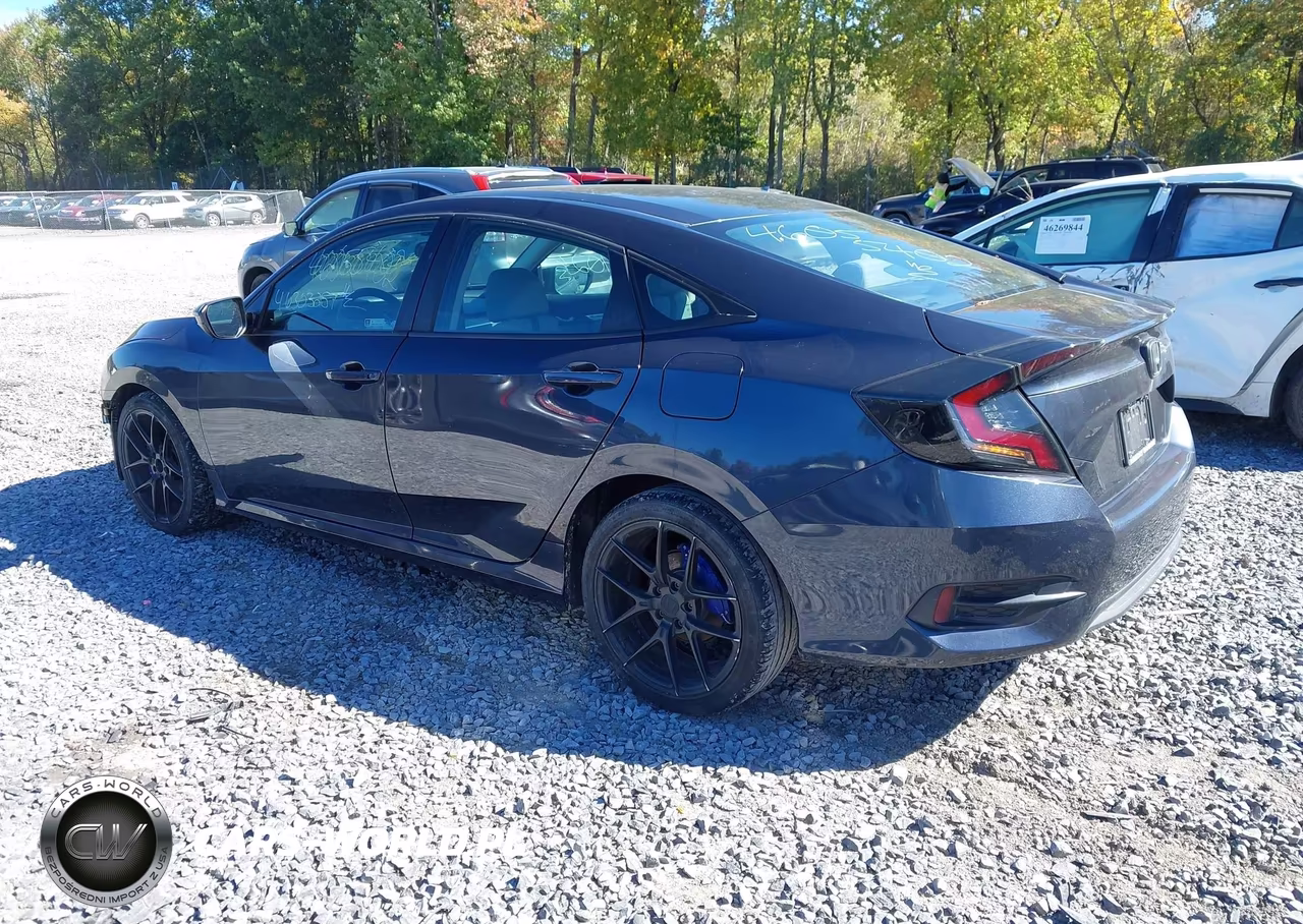 2019 Honda Civic Lx VIN:2HGFC2F69KH583788 - 3