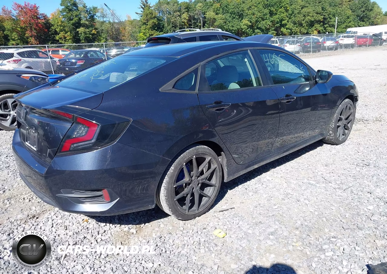 2019 Honda Civic Lx VIN:2HGFC2F69KH583788 - 4