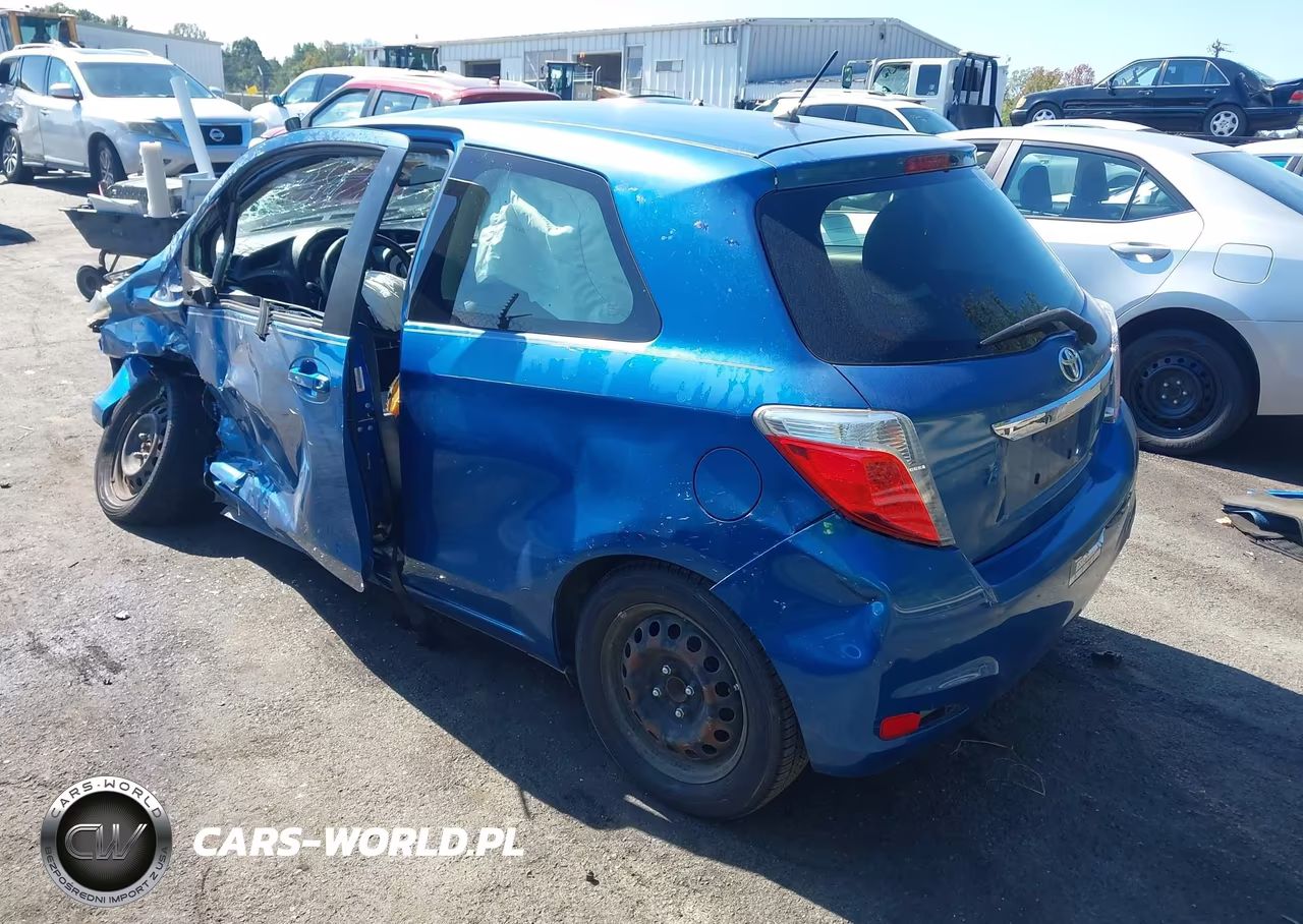 2012 Toyota Yaris L VIN:JTDJTUD35CD535524 - 3