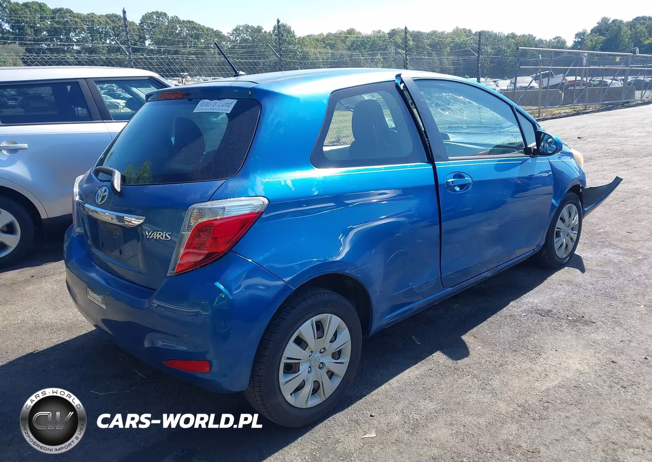 2012 Toyota Yaris L VIN:JTDJTUD35CD535524 - 4