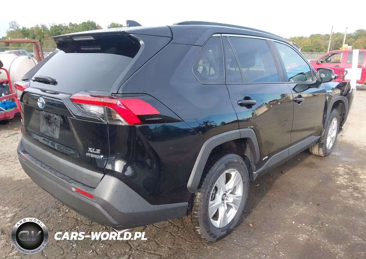 2021 Toyota Rav4 Hybrid Xle VIN:4T3R6RFV4MU008357 - 4