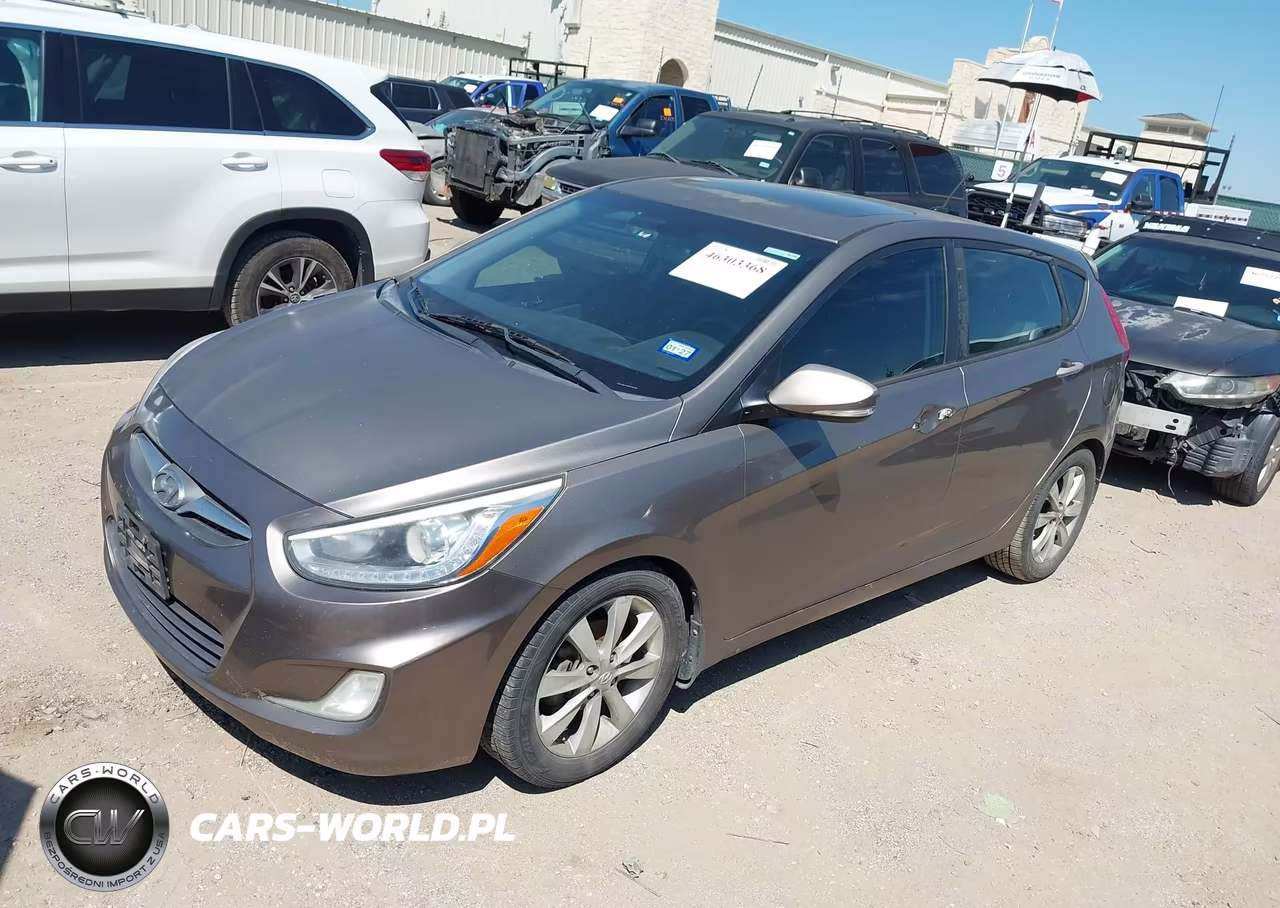 2014 Hyundai Accent Se VIN:KMHCU5AE9EU161001 - 2