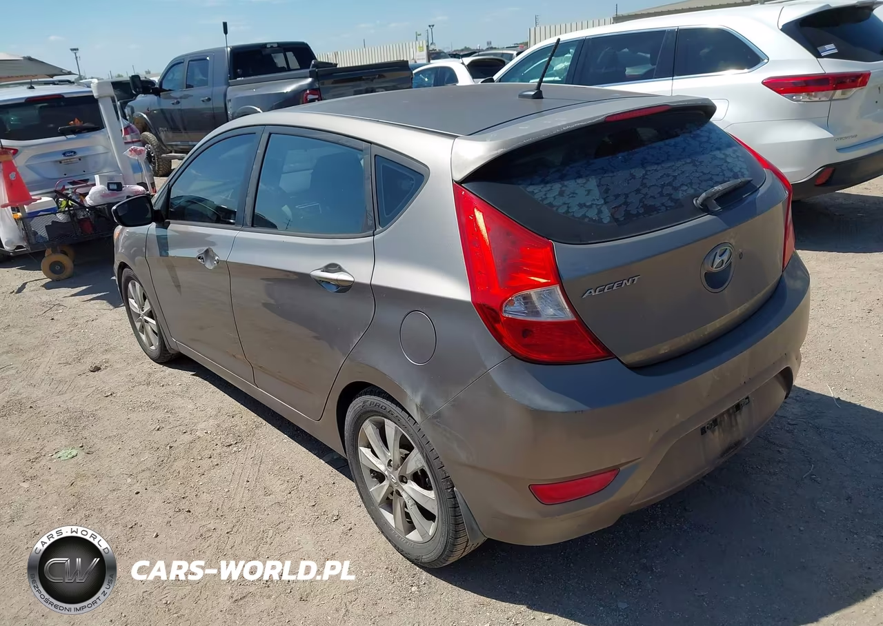 2014 Hyundai Accent Se VIN:KMHCU5AE9EU161001 - 3