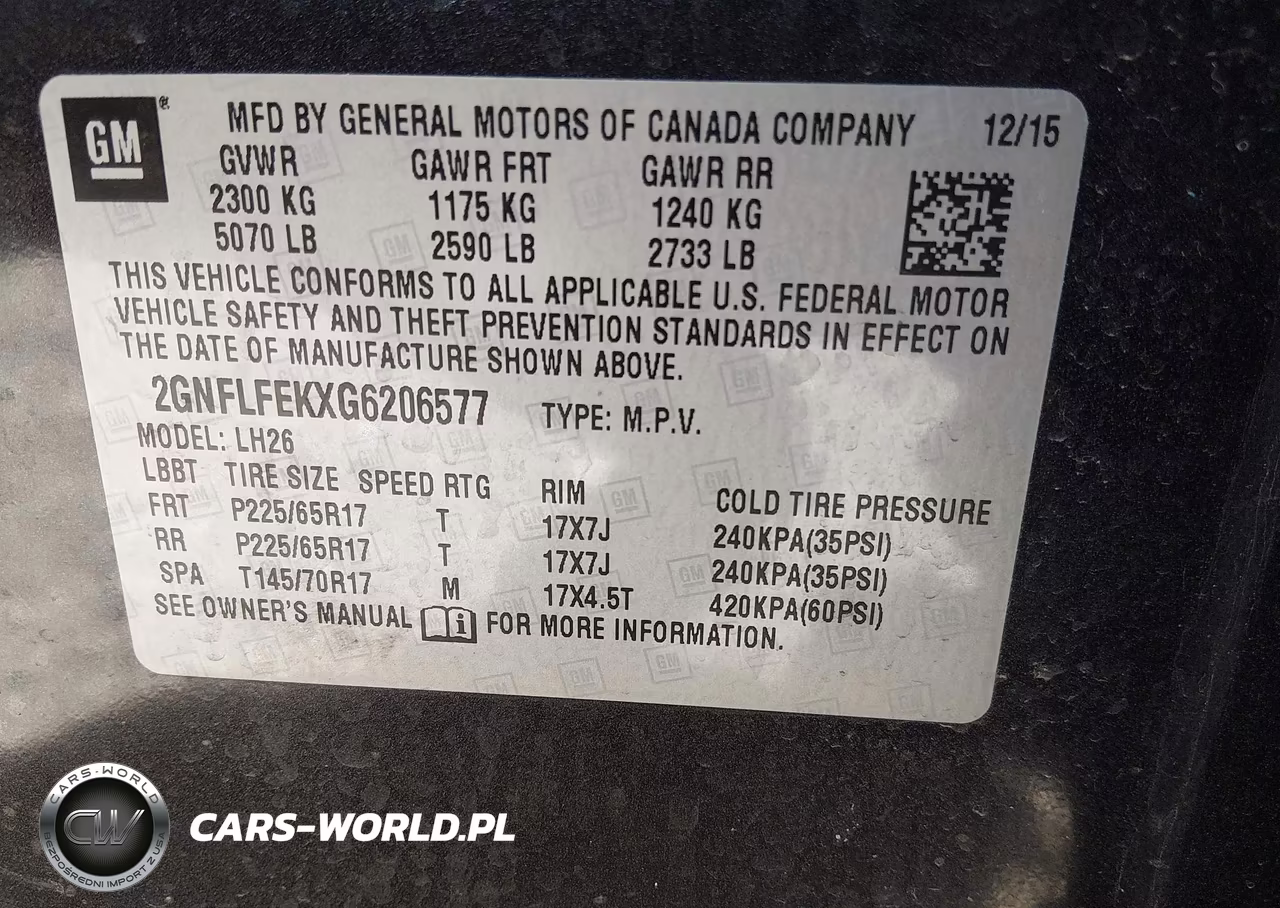 2016 Chevrolet Equinox Lt VIN:2GNFLFEKXG6206577 - 9