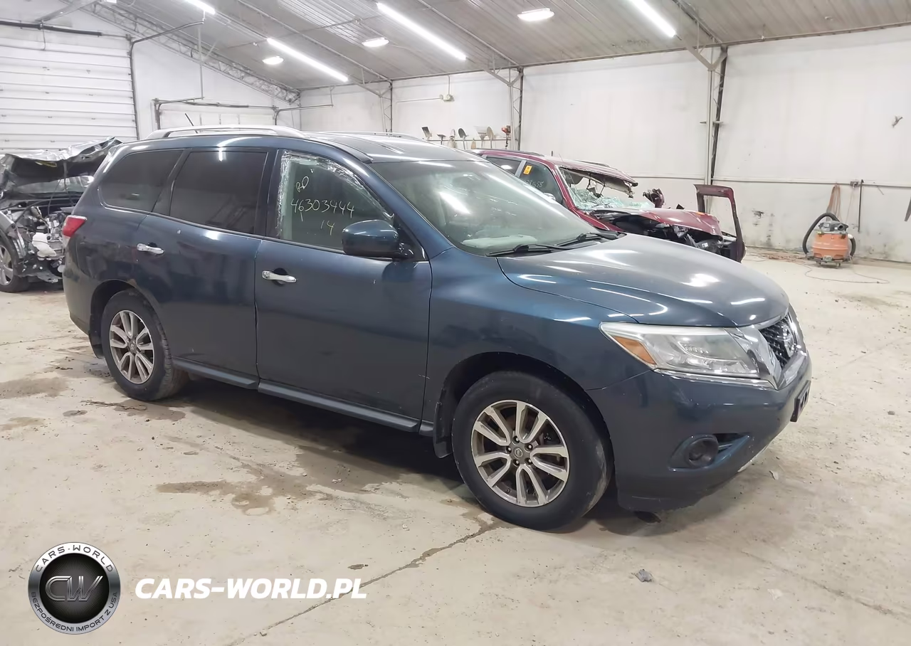 2014 Nissan Pathfinder Sv VIN:5N1AR2MM7EC715796 - 1