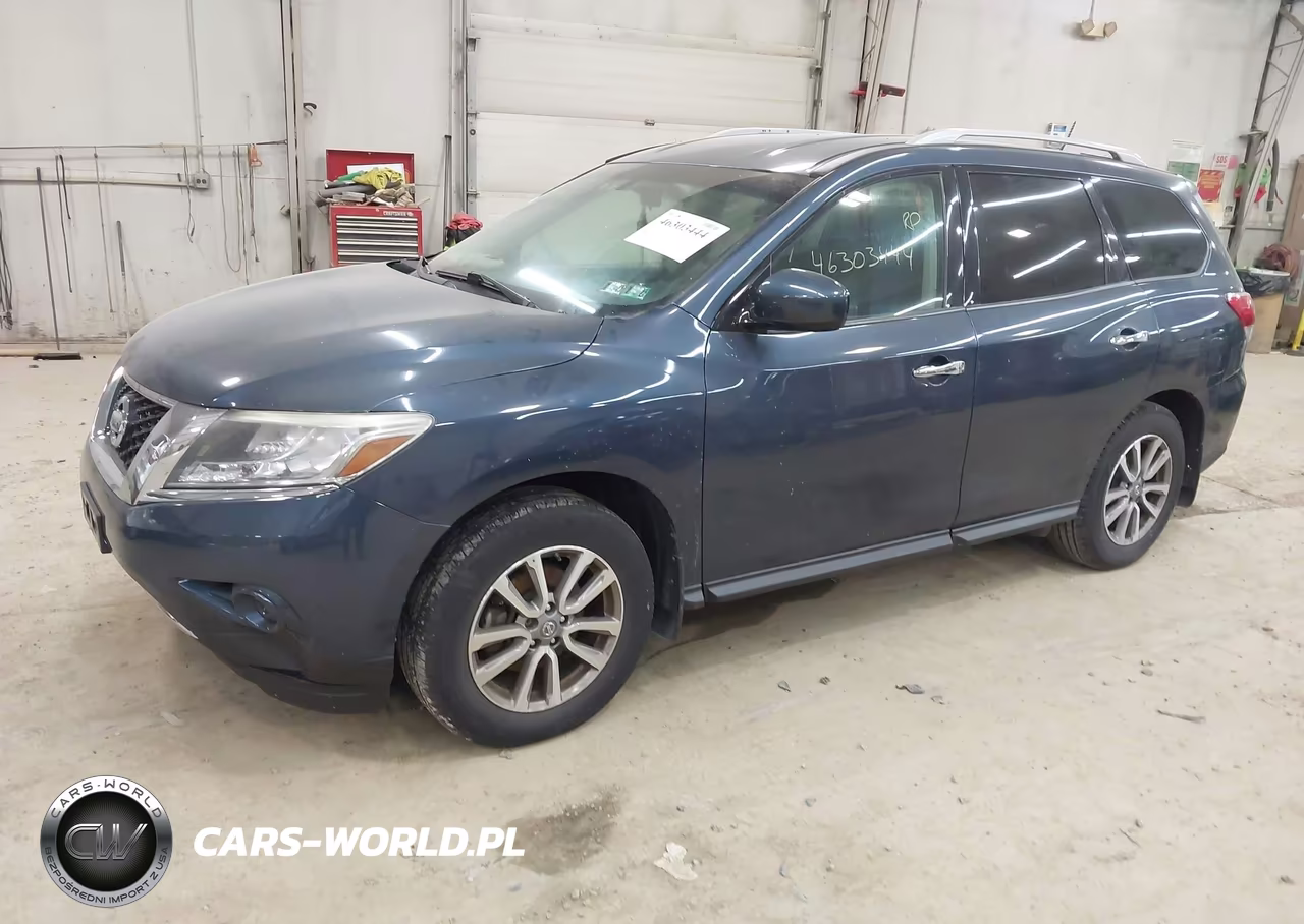 2014 Nissan Pathfinder Sv VIN:5N1AR2MM7EC715796 - 2