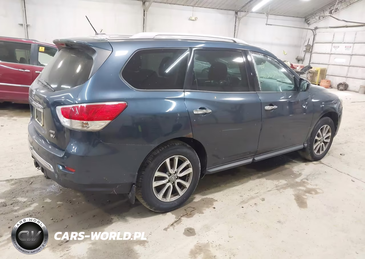 2014 Nissan Pathfinder Sv VIN:5N1AR2MM7EC715796 - 4