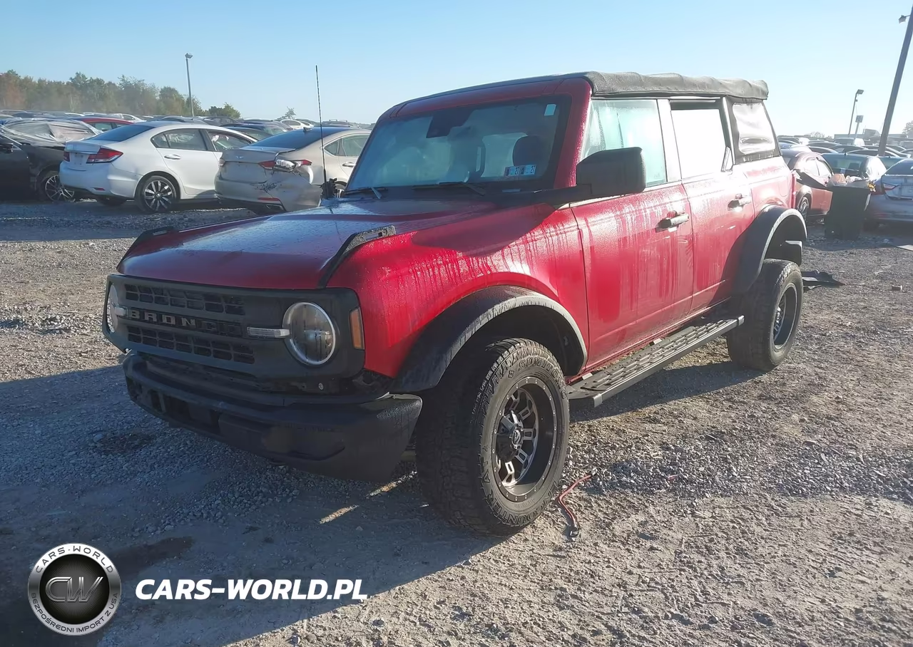 2021 Ford Bronco VIN:1FMDE5BH6MLA74350 - 2