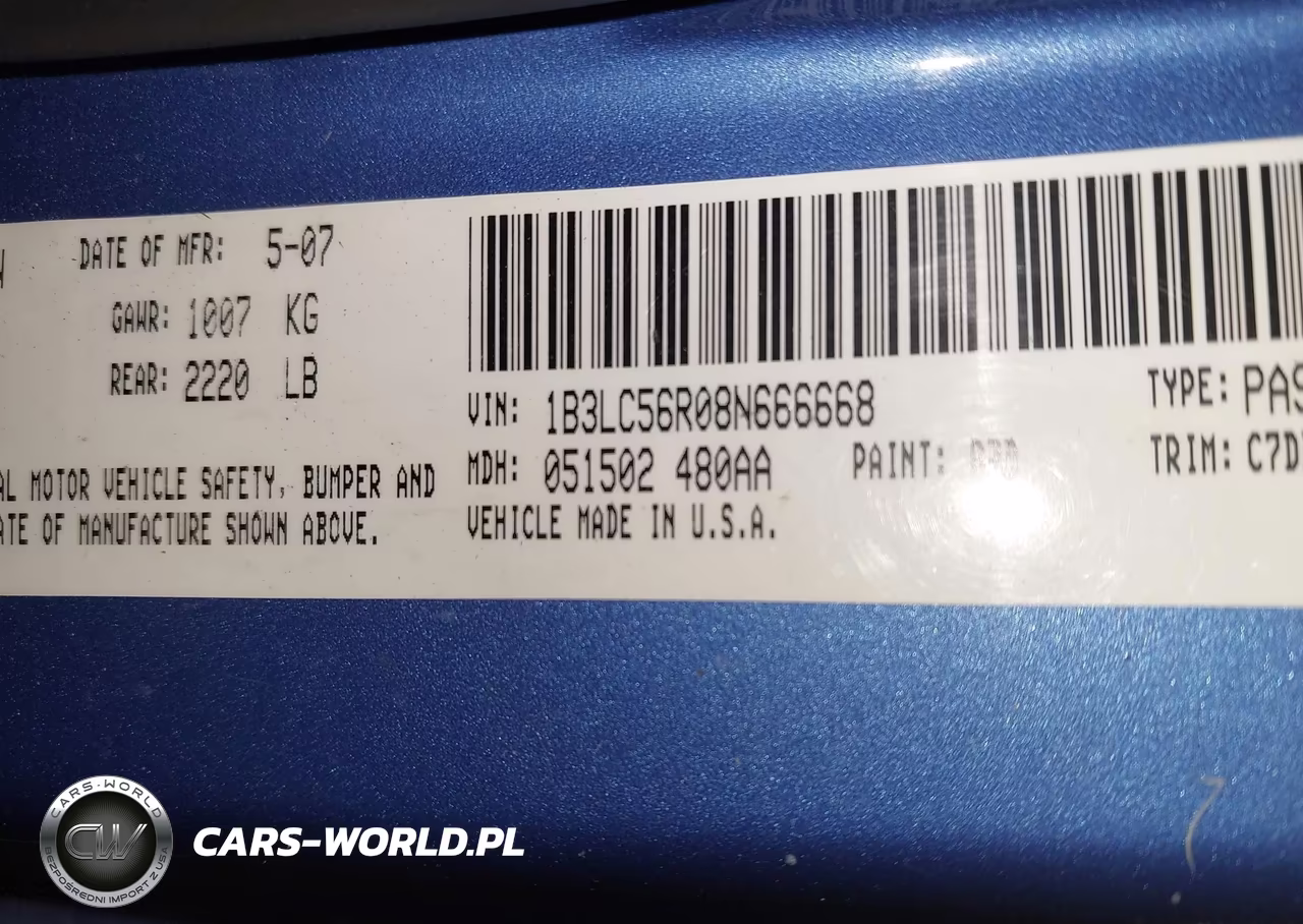 2008 Dodge Avenger Sxt VIN:1B3LC56R08N666668 - 9