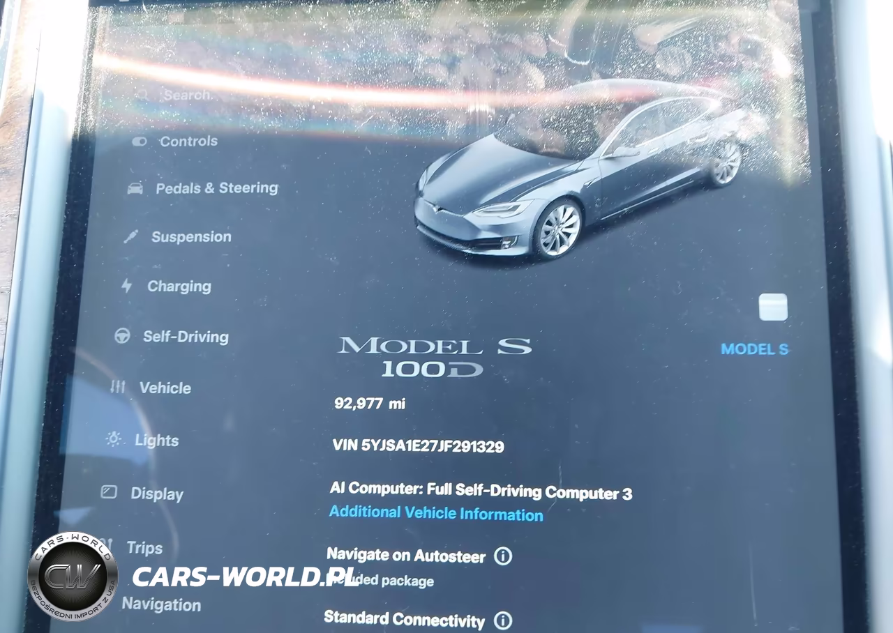 2018 Tesla Model S 100D-75D-P100D VIN:5YJSA1E27JF291329 - 7