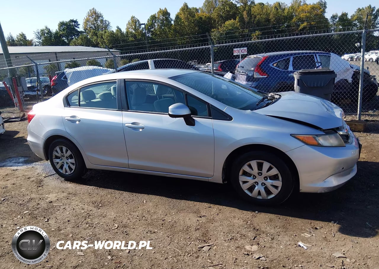 2012 Honda Civic Lx VIN:2HGFB2F53CH566576 - 13