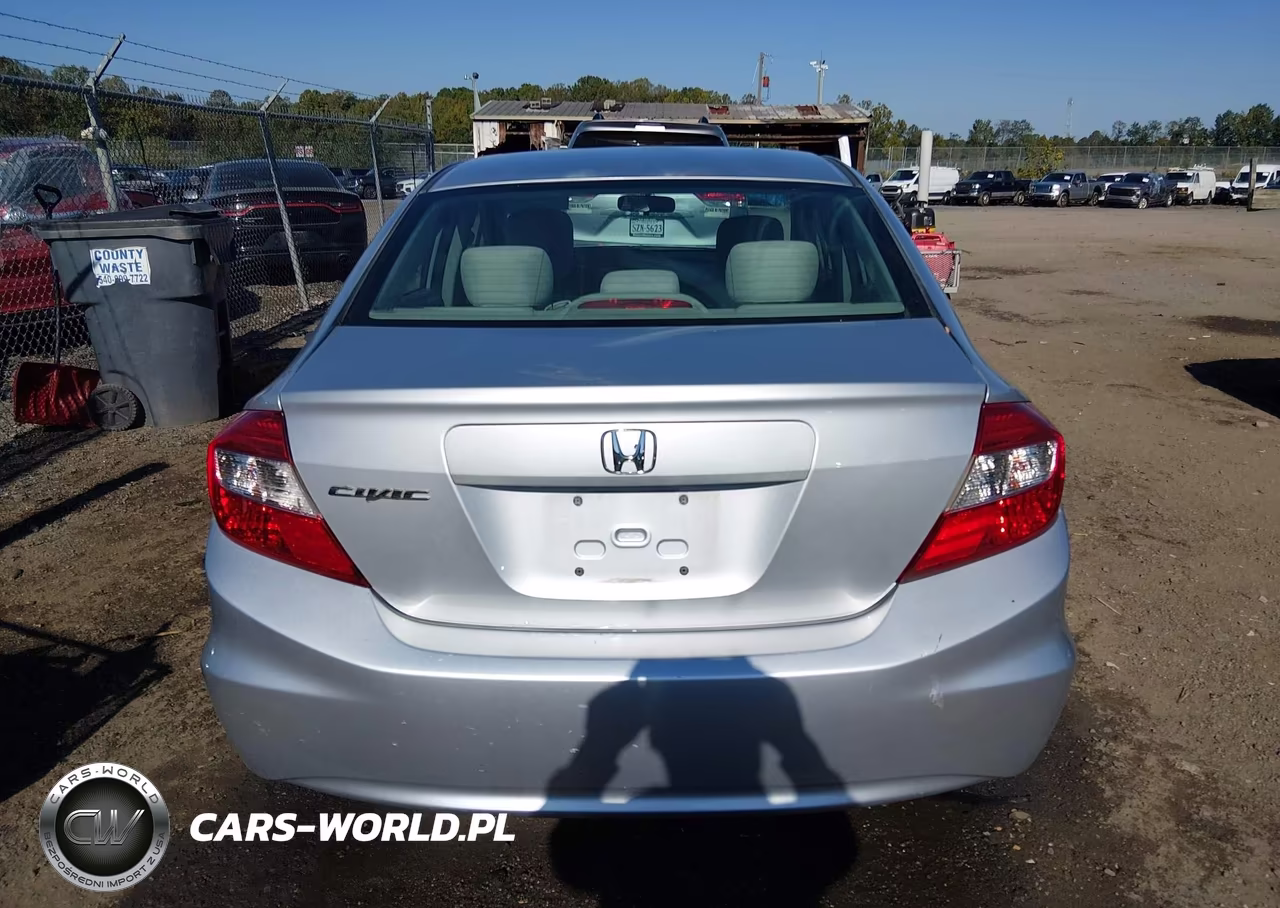 2012 Honda Civic Lx VIN:2HGFB2F53CH566576 - 16