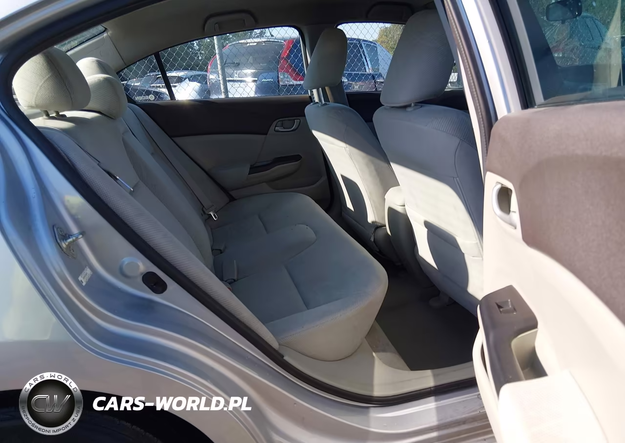 2012 Honda Civic Lx VIN:2HGFB2F53CH566576 - 8