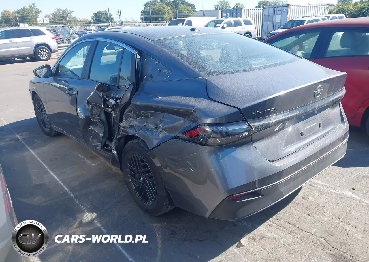 2026 Nissan Sentra Sv VIN:3N1AB9CV6TY217799 - 3