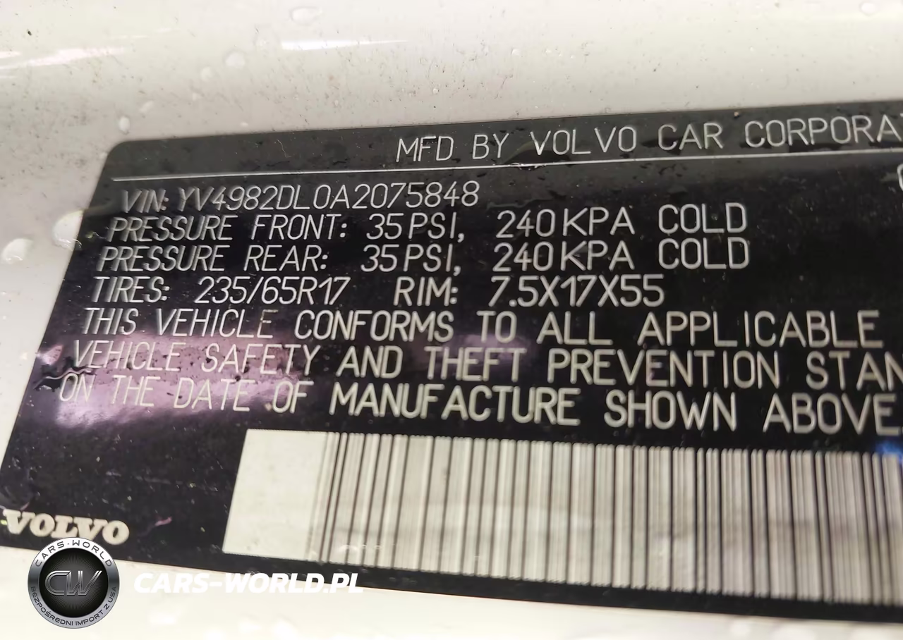 2010 Volvo Xc60 3.2 VIN:YV4982DL0A2075848 - 9