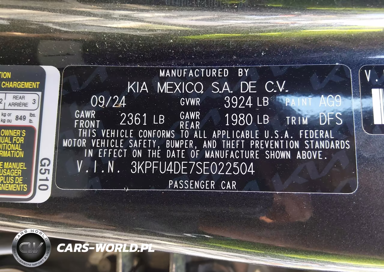 2025 Kia K4 Ex VIN:3KPFU4DE7SE022504 - 9