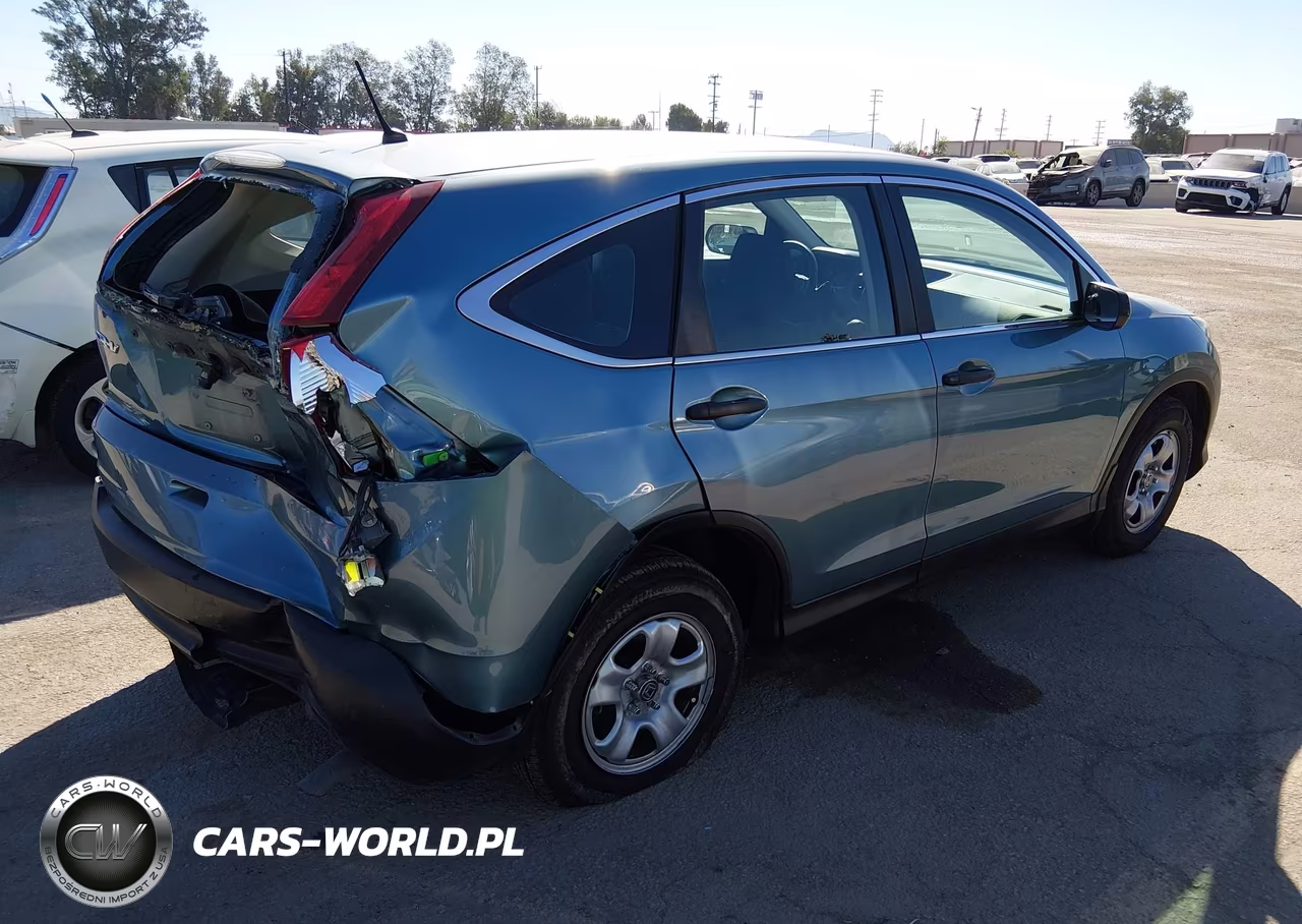 2014 Honda Cr-V Lx VIN:2HKRM3H38EH500154 - 4