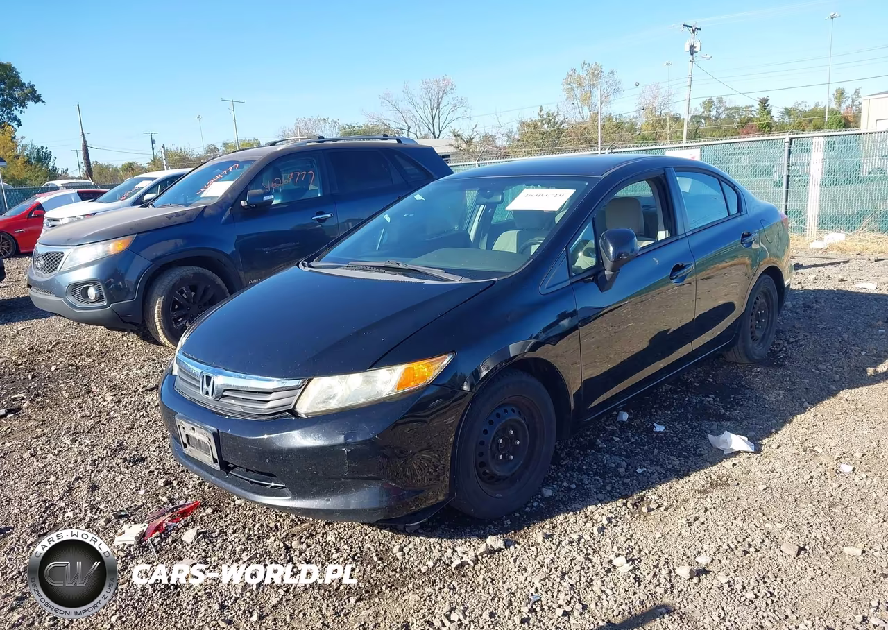 2012 Honda Civic Lx VIN:19XFB2F59CE019452 - 12