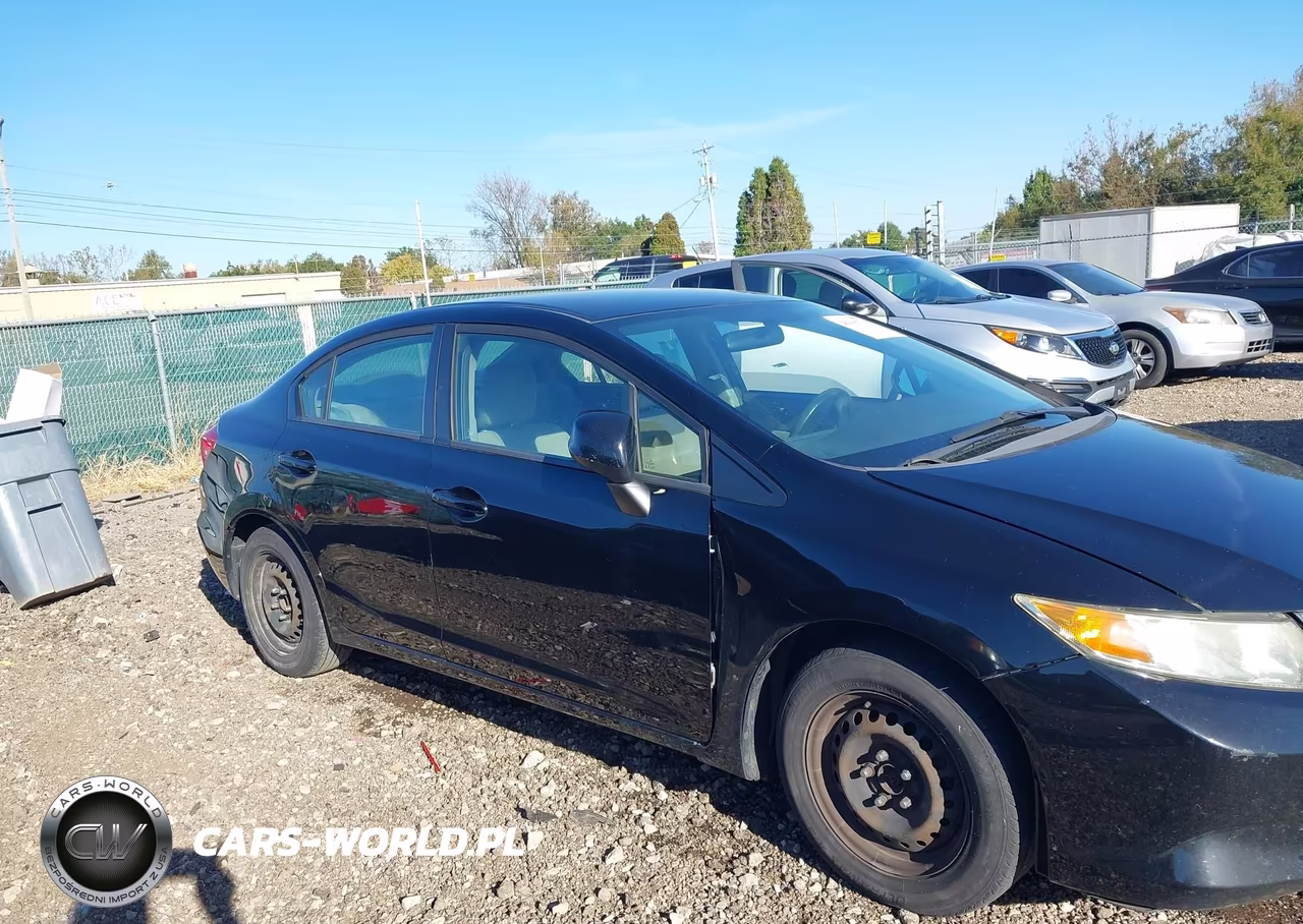 2012 Honda Civic Lx VIN:19XFB2F59CE019452 - 13