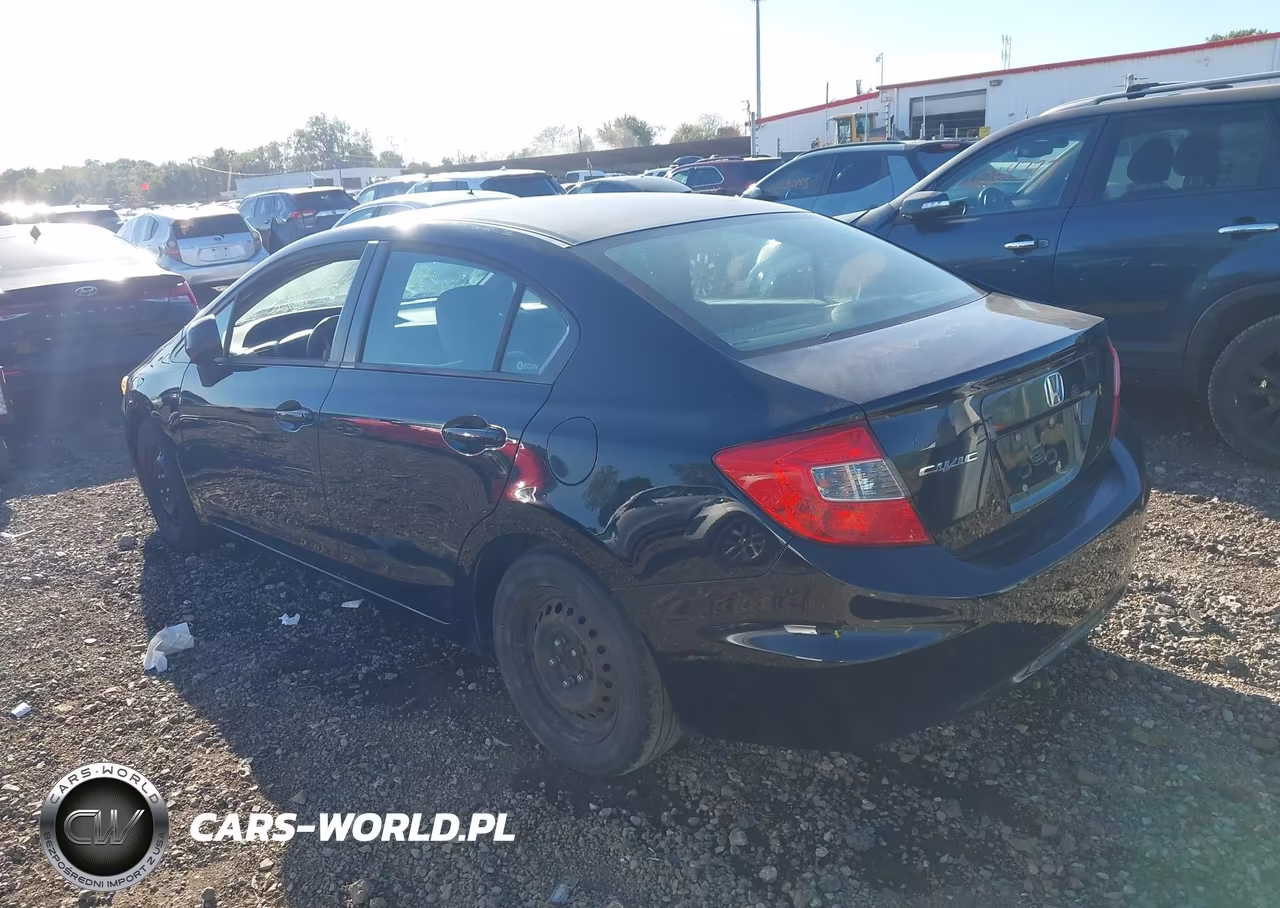 2012 Honda Civic Lx VIN:19XFB2F59CE019452 - 3
