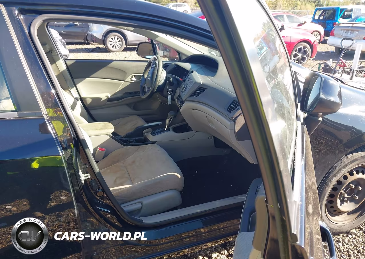 2012 Honda Civic Lx VIN:19XFB2F59CE019452 - 5