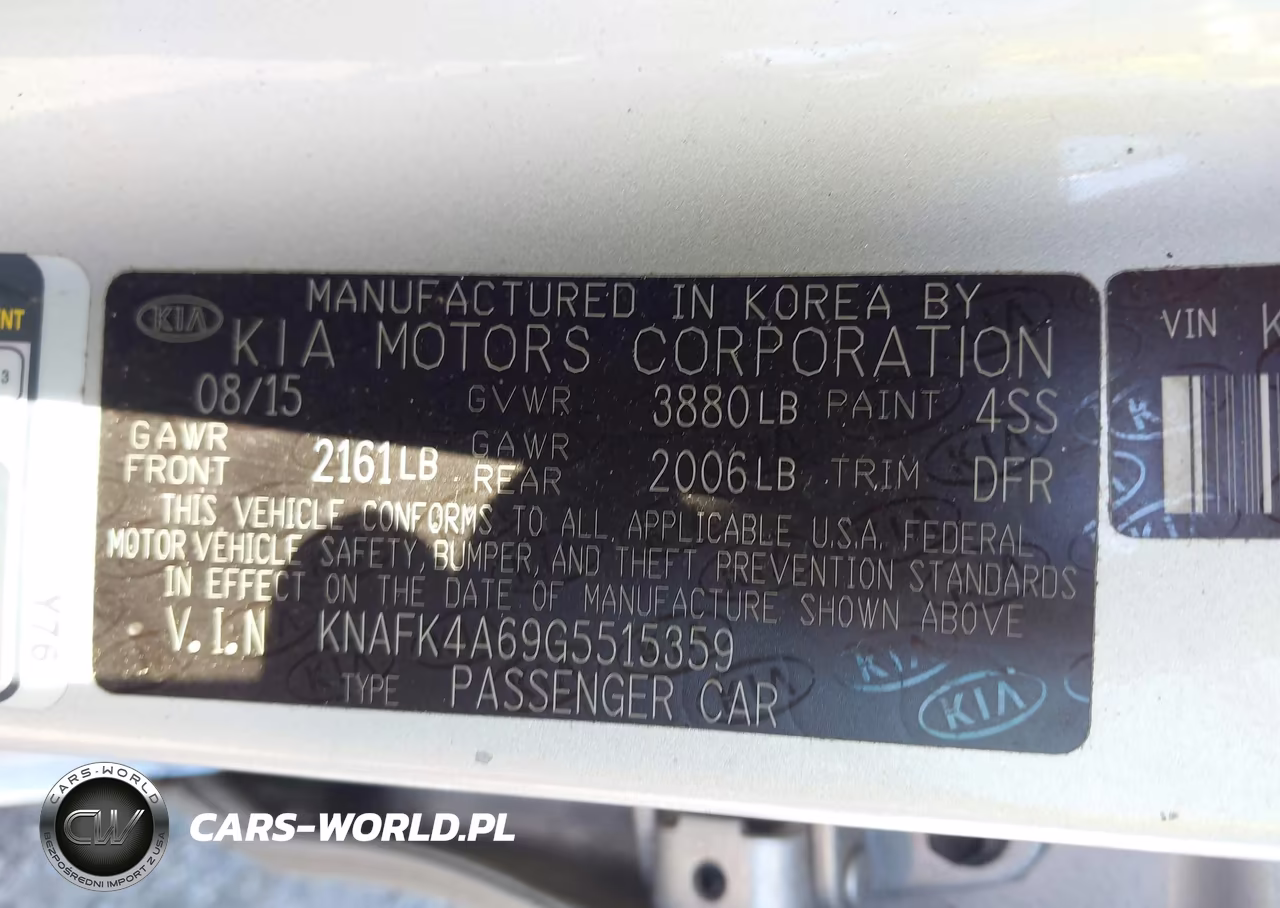 2016 Kia Forte Lx VIN:KNAFK4A69G5515359 - 9