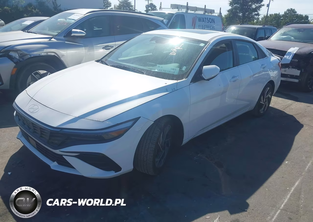 2025 Hyundai Elantra Sel Convenience VIN:KMHLS4DG8SU922416 - 2