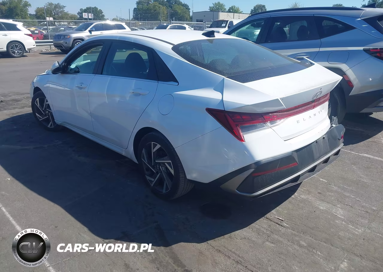 2025 Hyundai Elantra Sel Convenience VIN:KMHLS4DG8SU922416 - 3