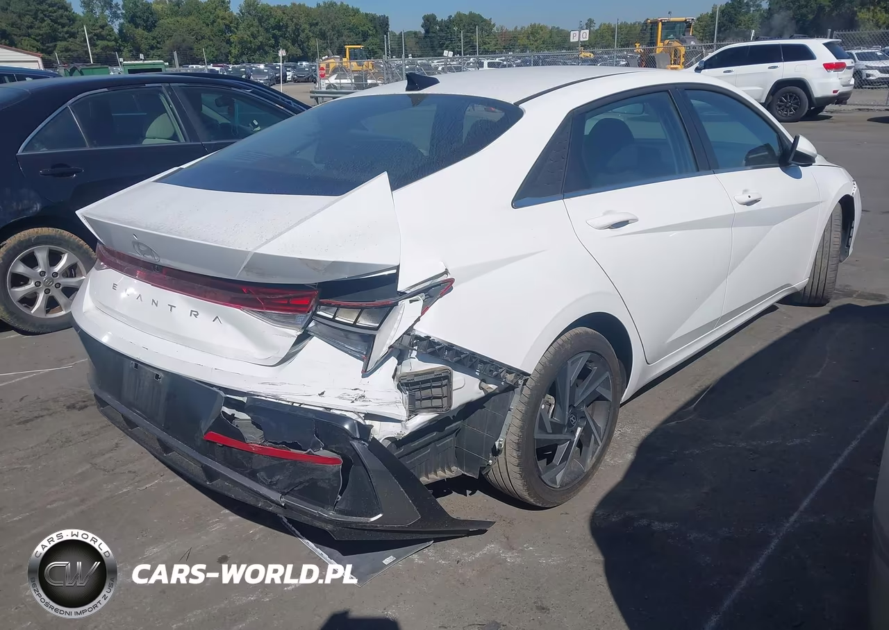2025 Hyundai Elantra Sel Convenience VIN:KMHLS4DG8SU922416 - 4