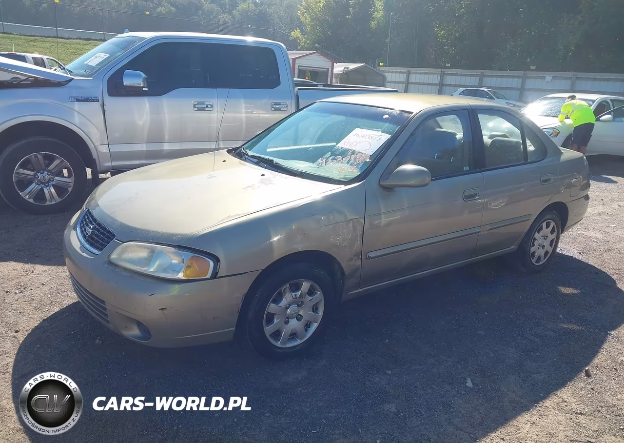 2001 Nissan Sentra Gxe VIN:3N1CB51D11L441195 - 2