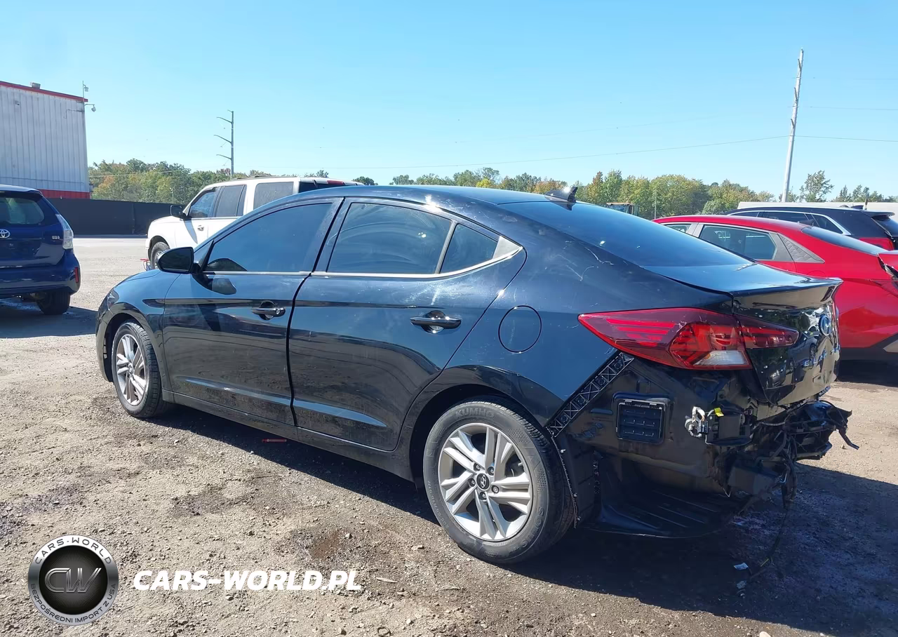 2019 Hyundai Elantra Sel VIN:KMHD84LF4KU871699 - 3