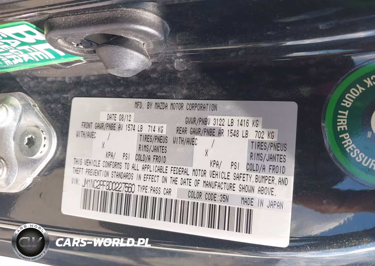 2013 Mazda Mx-5 Miata Grand Touring VIN:JM1NC2PF8D0227560 - 9