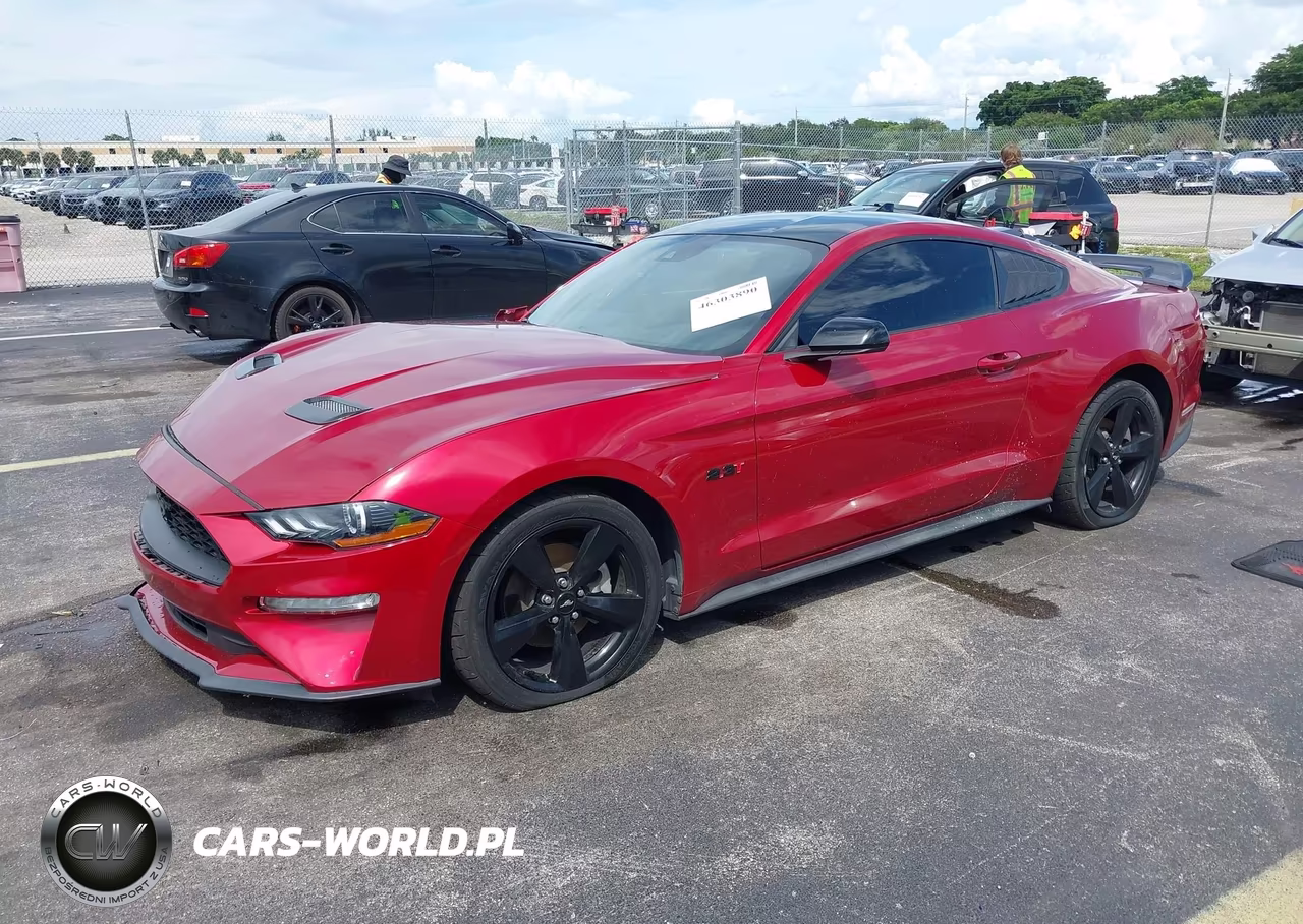 2021 Ford Mustang Ecoboost Fastback VIN:1FA6P8TH4M5148155 - 2