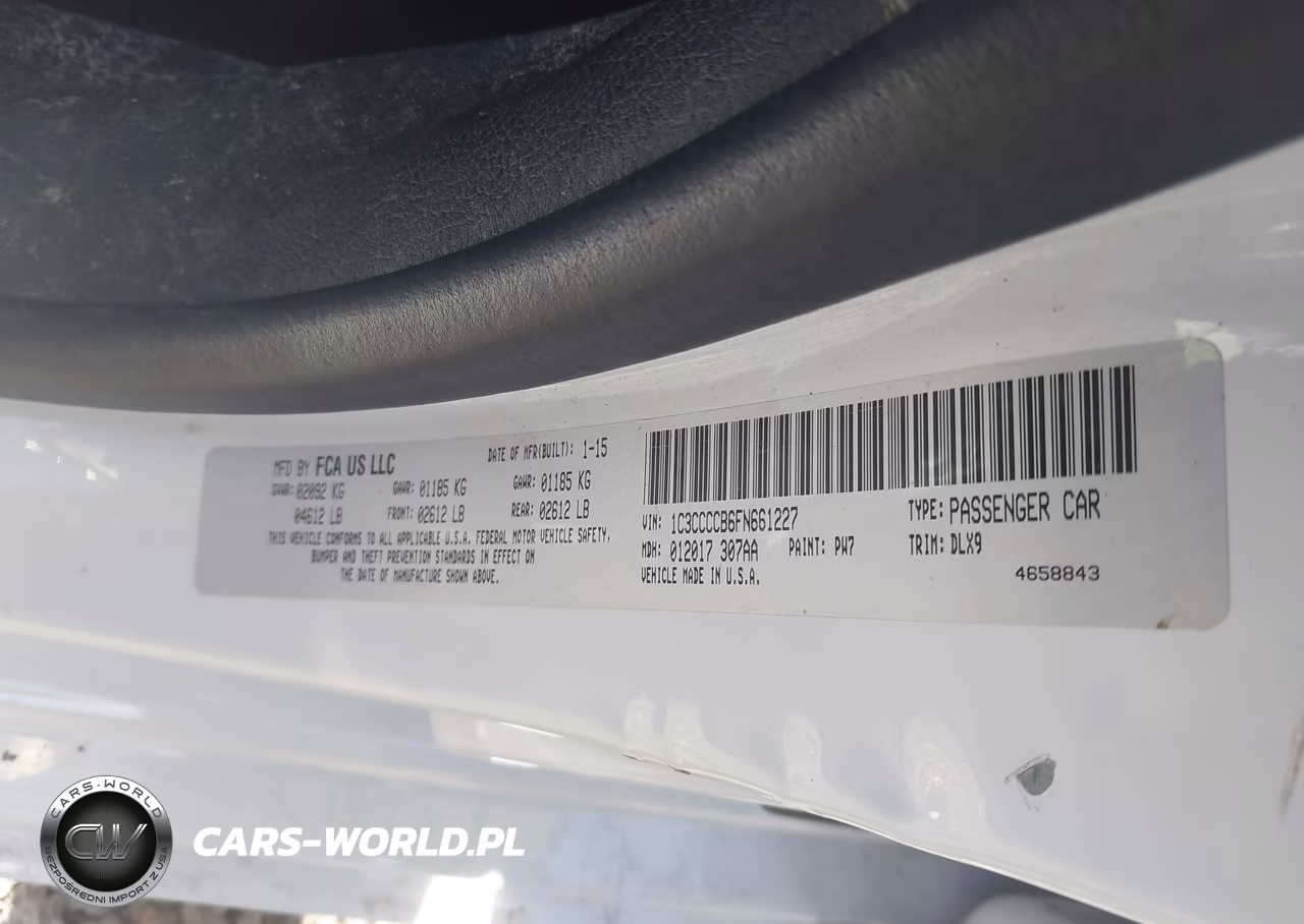 2015 Chrysler 200 C VIN:1C3CCCCB6FN661227 - 9