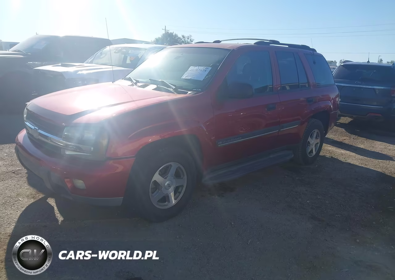 2002 Chevrolet Trailblazer Lt VIN:1GNDS13S022275199 - 2