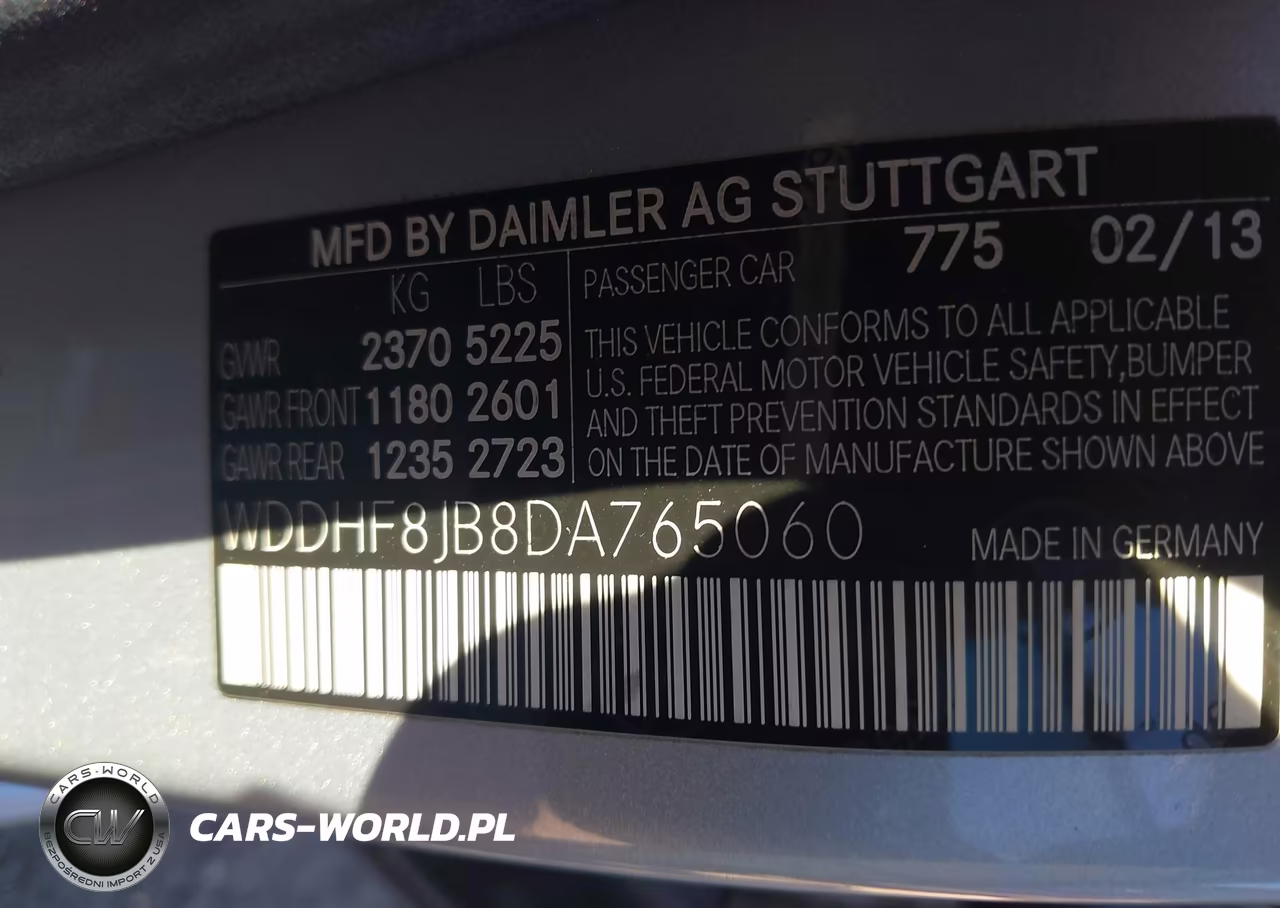 2013 Mercedes-Benz E 350 4Matic VIN:WDDHF8JB8DA765060 - 9