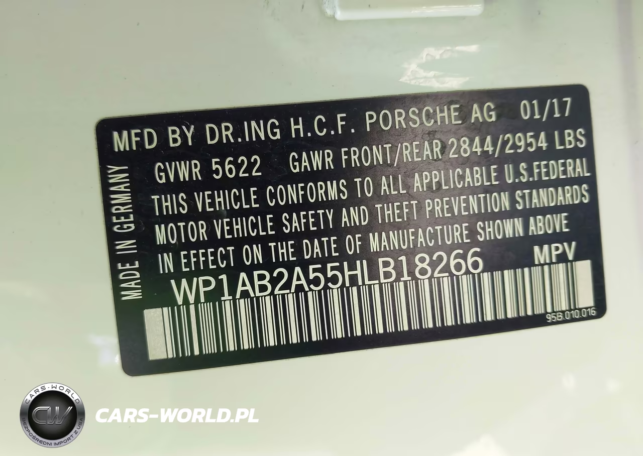 2017 Porsche Macan S VIN:WP1AB2A55HLB18266 - 9