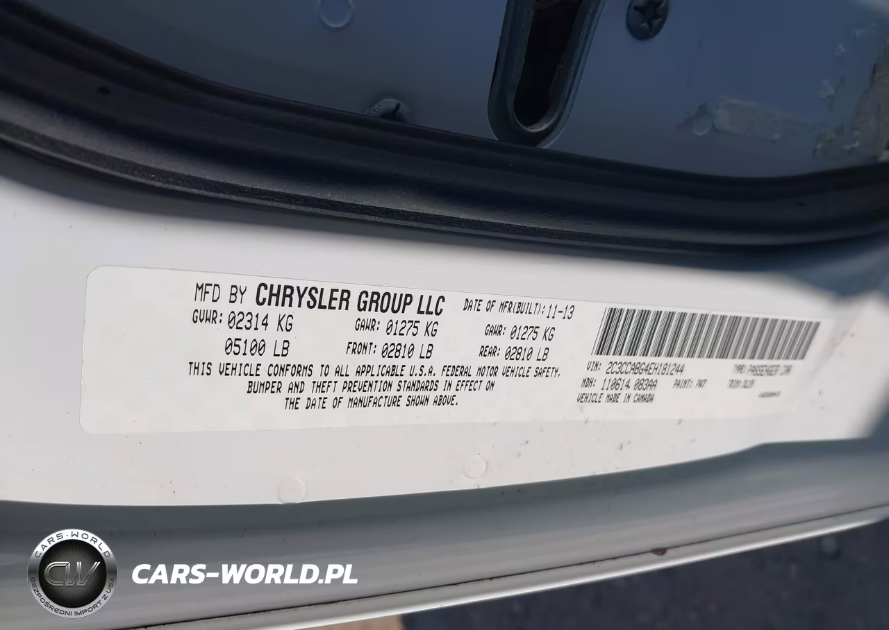 2014 Chrysler 300 300S VIN:2C3CCABG4EH181244 - 9